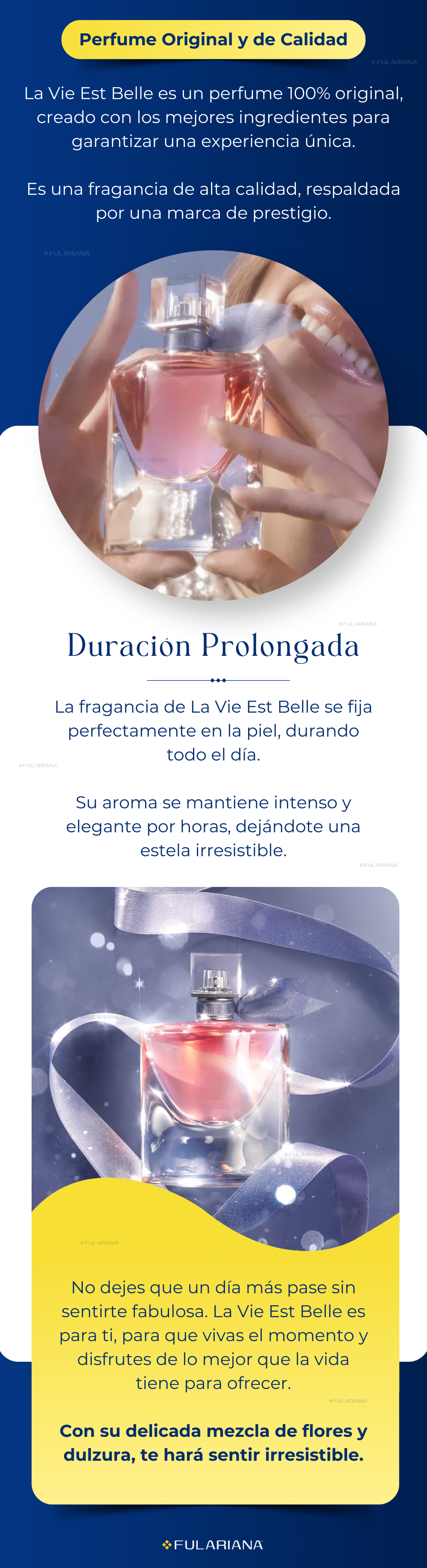 La Vida Es Bella Perume Dama 100 ML 9 2 LP BELLA PERFUME DAMA VICENTE