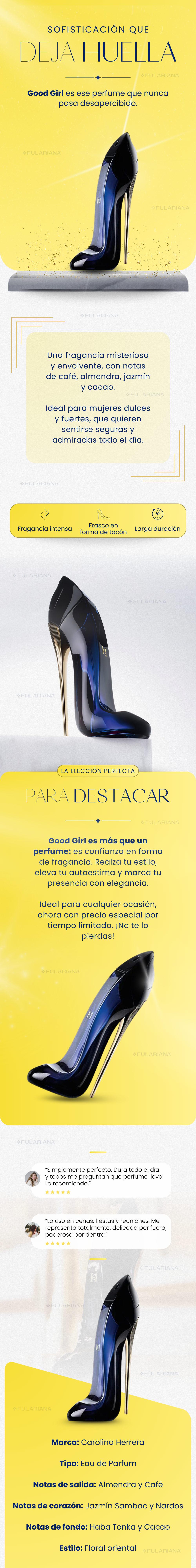 Good Girl Carolina Herrera Eau de Parfum 10 LP GOOD GIRL VICENTE