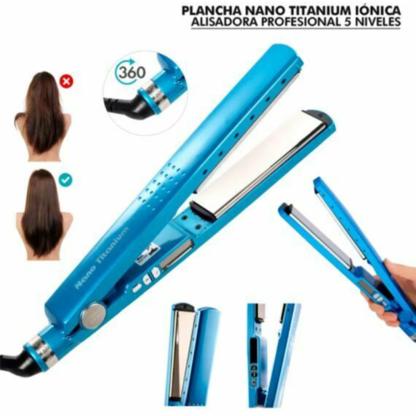 sin titulplancha para el cabello digital nano titanium 1 1 4 450 f 1986 hits 778372138