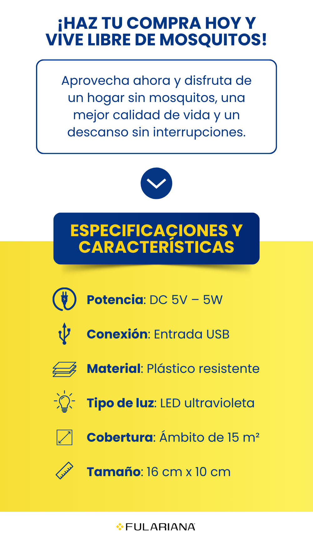 3 LP LAMPARA ATRAPA MOSQUITOS VICENTE