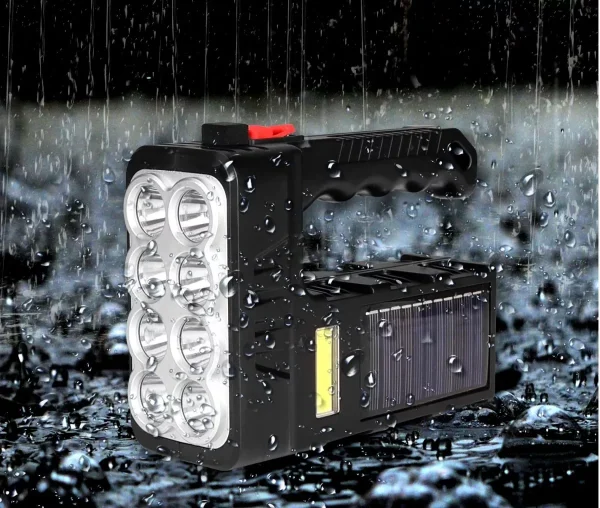 linterna led solar y usb recargable multifuncional comercializadora jr arzuza 1307553814