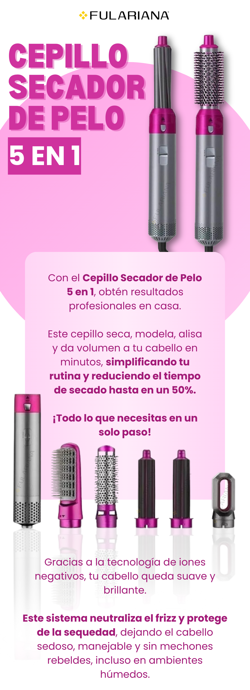 1 LP CEPILLO SECADOR VICENTE