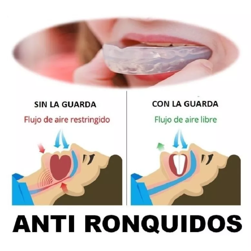 Protector Bucal Doble Moldeable Antironquido Y Bruxismo 13 COMPRE AGORA 6