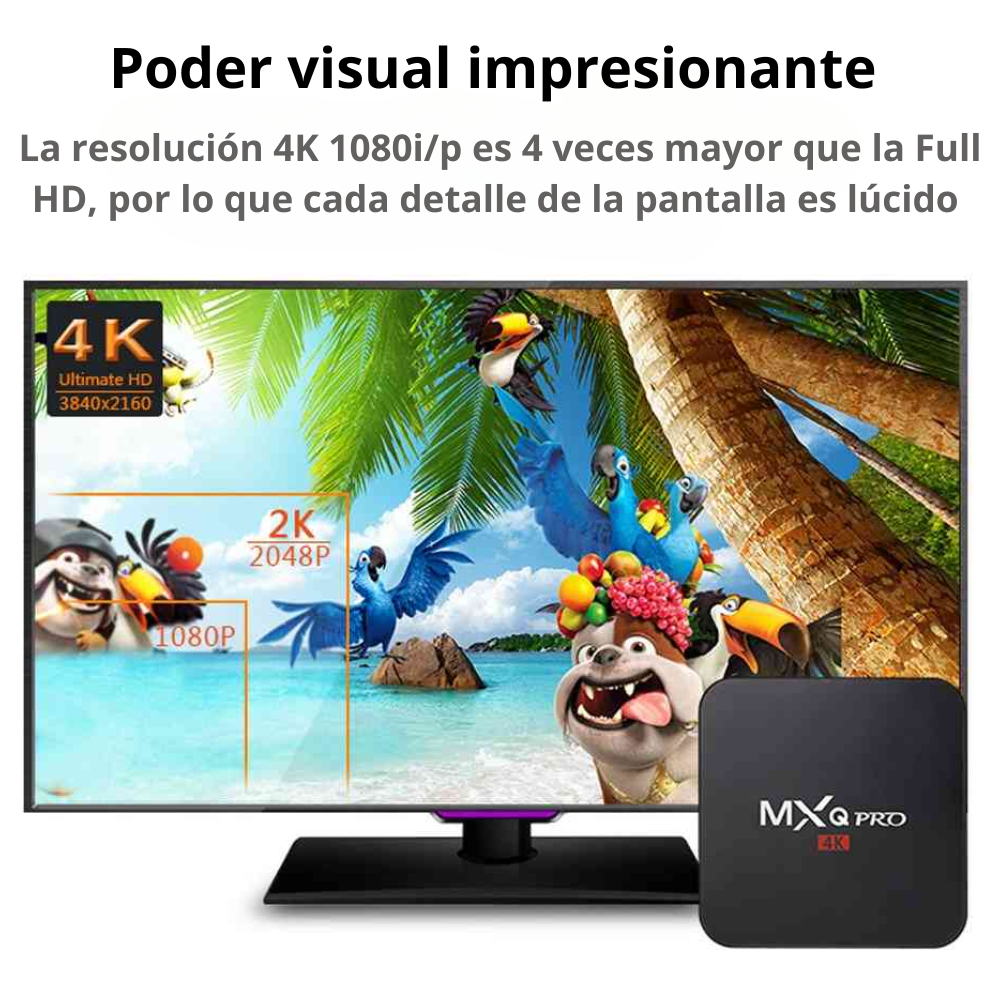 Tv Box Convierte Tu Tv En Smart Android 4k Pro 2gb/16gb 3 Inserir um subtitulo 20