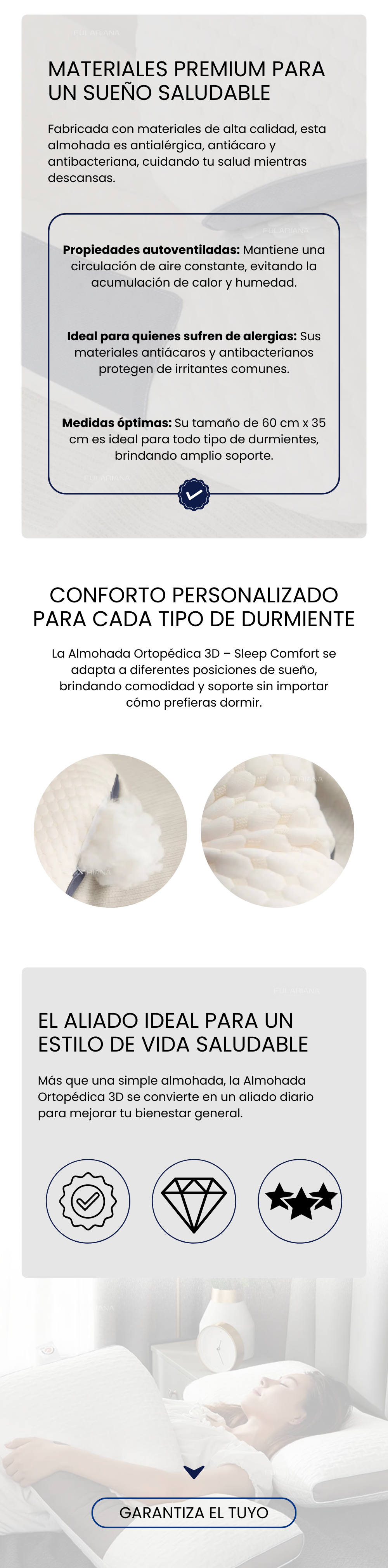 Almohada Ortopedica 3D – Sleep Comfort 13 LP ALMOFADA ORTOPEDICA VICENTE PART 2 1