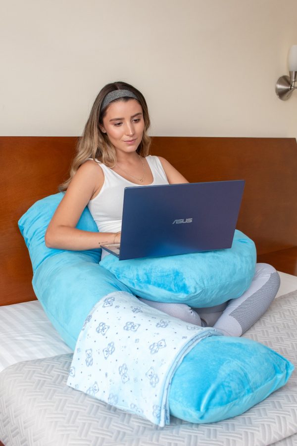 almohada de embarazo premium terciopelo la bodega 767611914