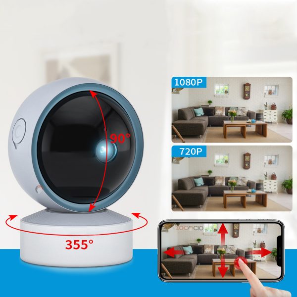 smart camera camara de seguridad hd 1080p wifi con app zocociotienda 437898932
