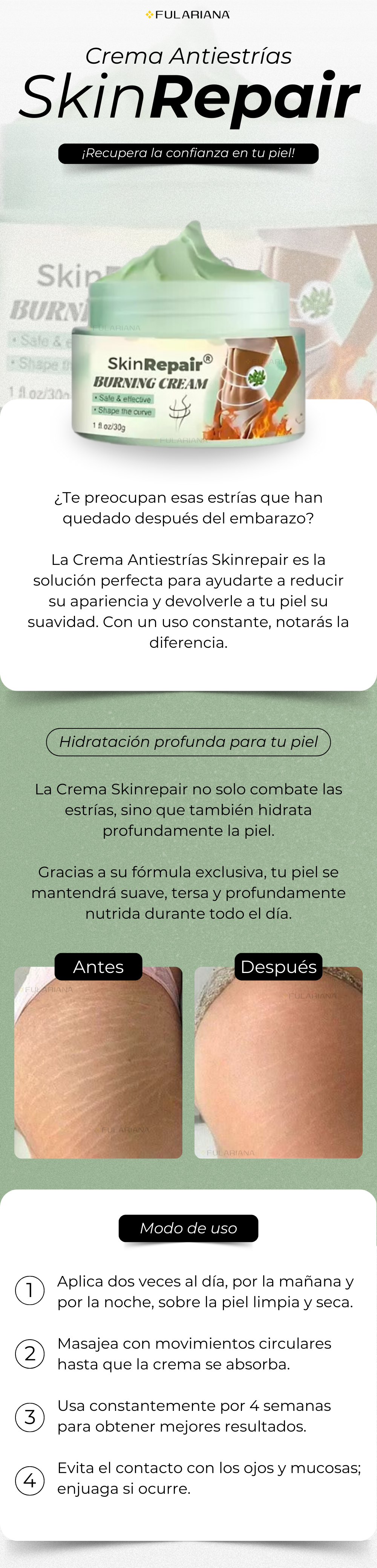 1 LP CREME ANTIESTRIAS VICENTE