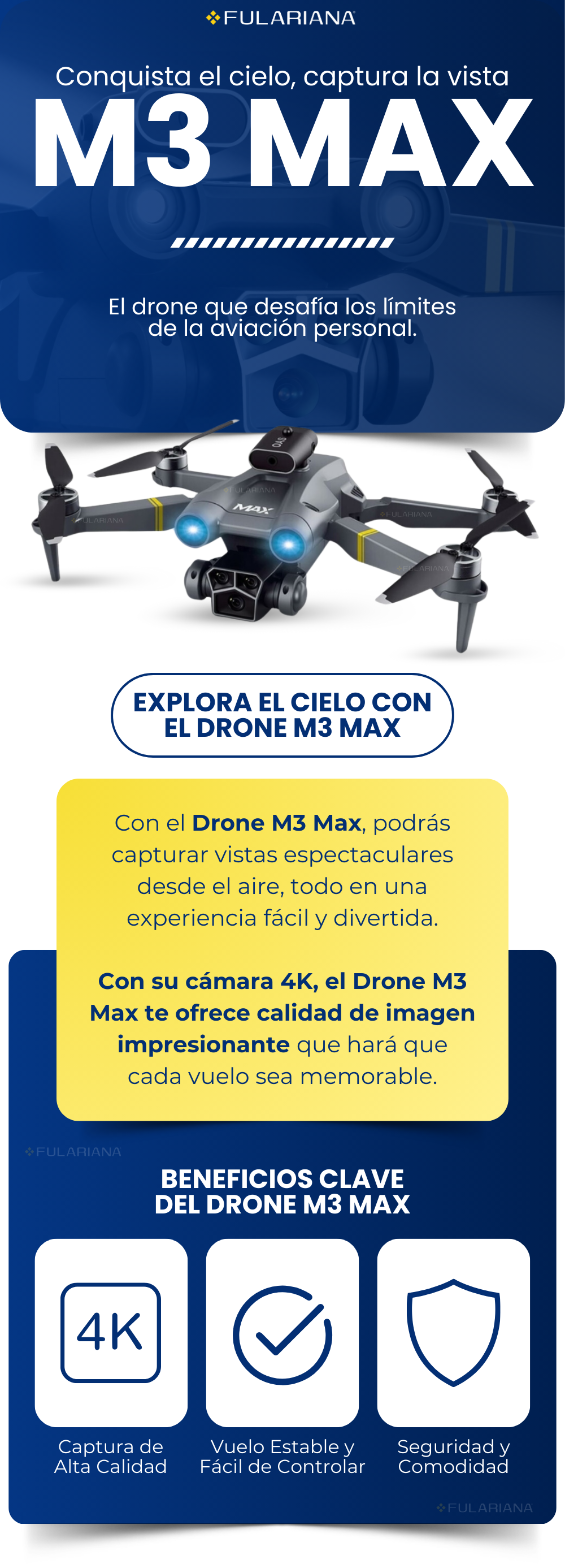 Drone M3 4 1 LP DRONE M3 VICENTE