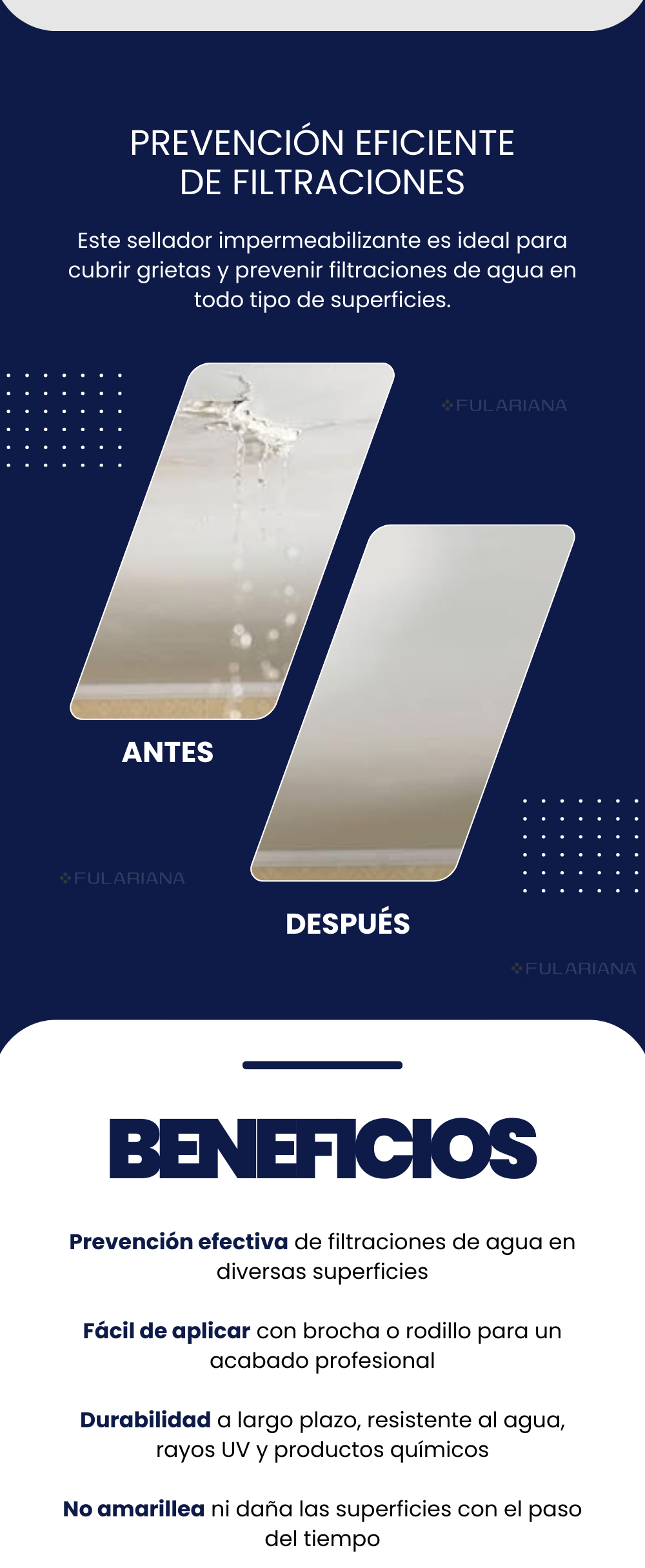 Sellador Impermeabilizante Invisible 6 LP SELLADOR VICENTE PART 2