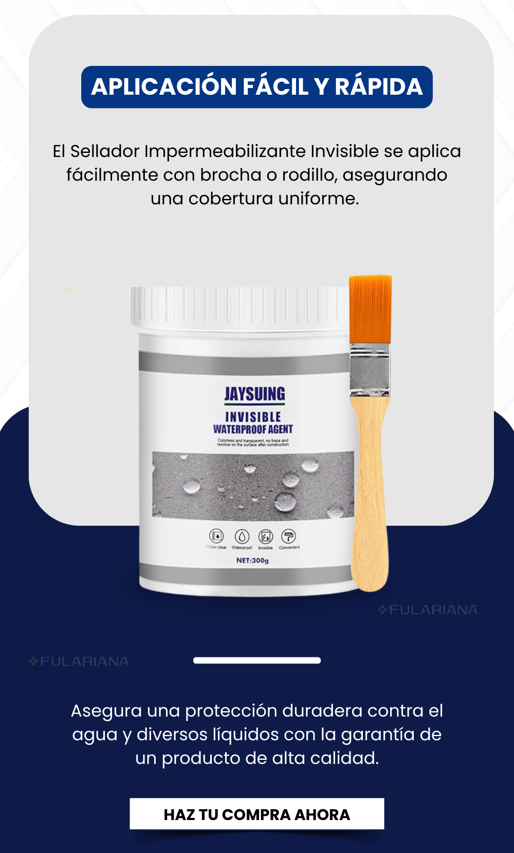 Sellador Impermeabilizante Invisible 7 LP SELLADOR VICENTE PART 3