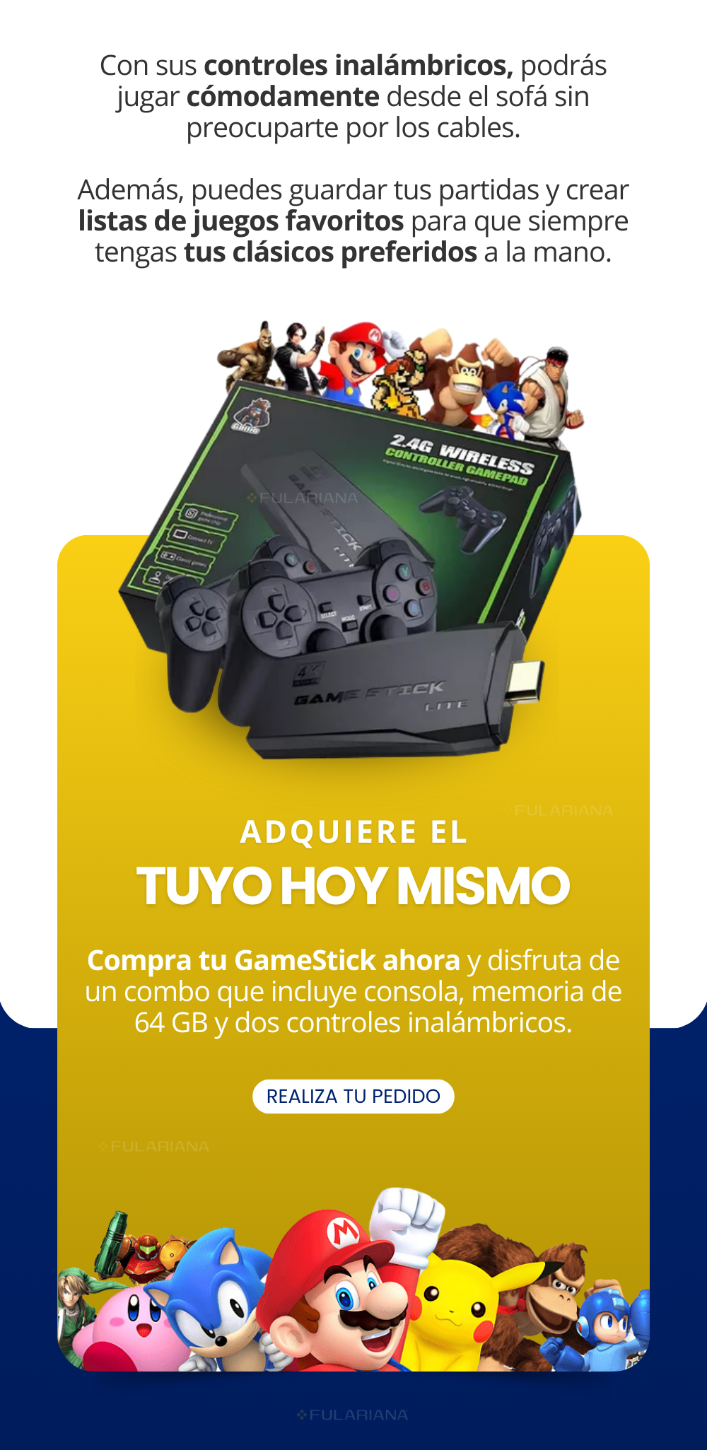 LP3 GAMESTICK VICENTE