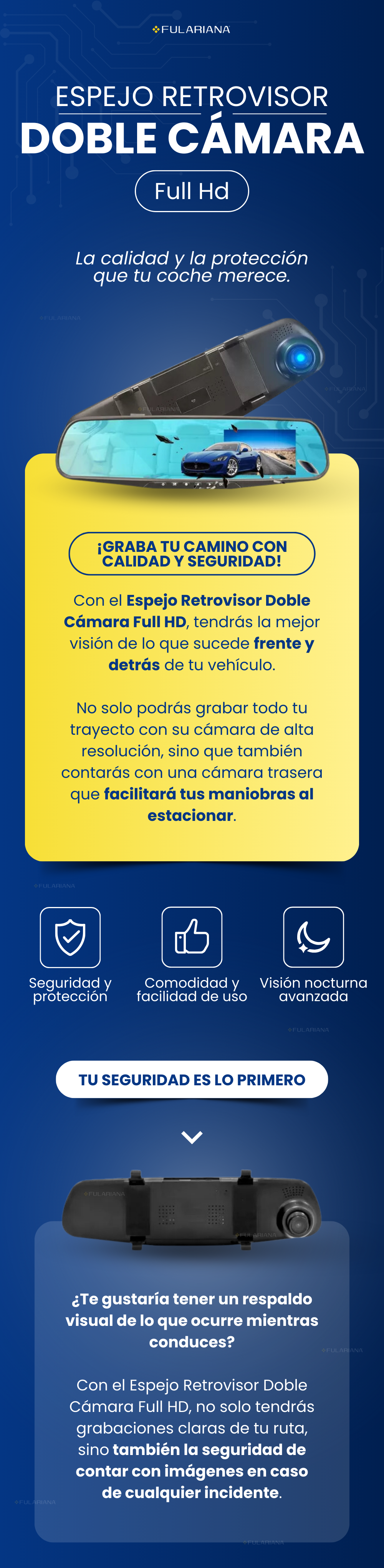 1 LP ESPEJO RETROVISOR VICENTE