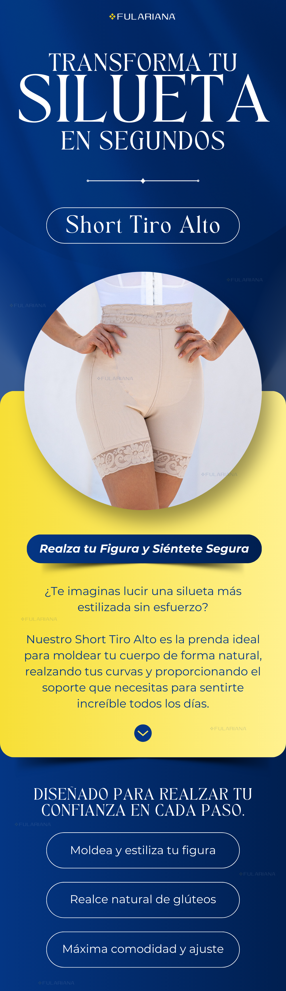 Short tiro alto 2611 12 1 LP SHORT TIRO ALTO VICENTE