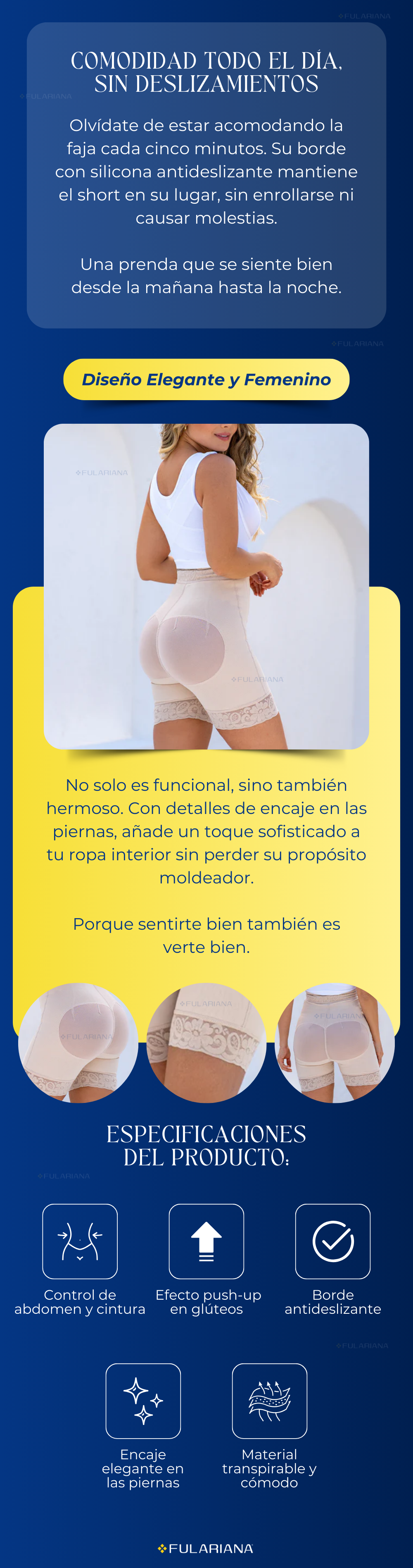 Short tiro alto 2611 14 2 LP SHORT TIRO ALTO VICENTE