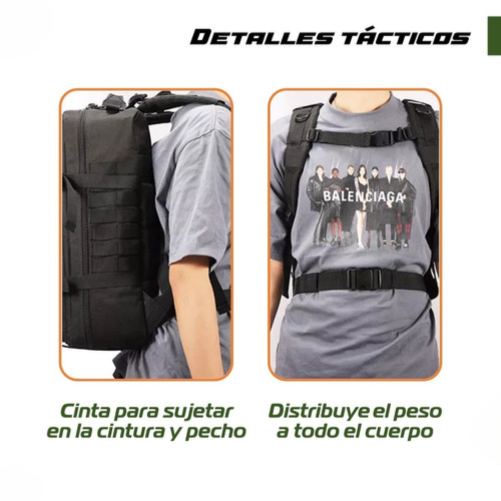 Bolso Tactico Deportivo 7 FULARIANA 66