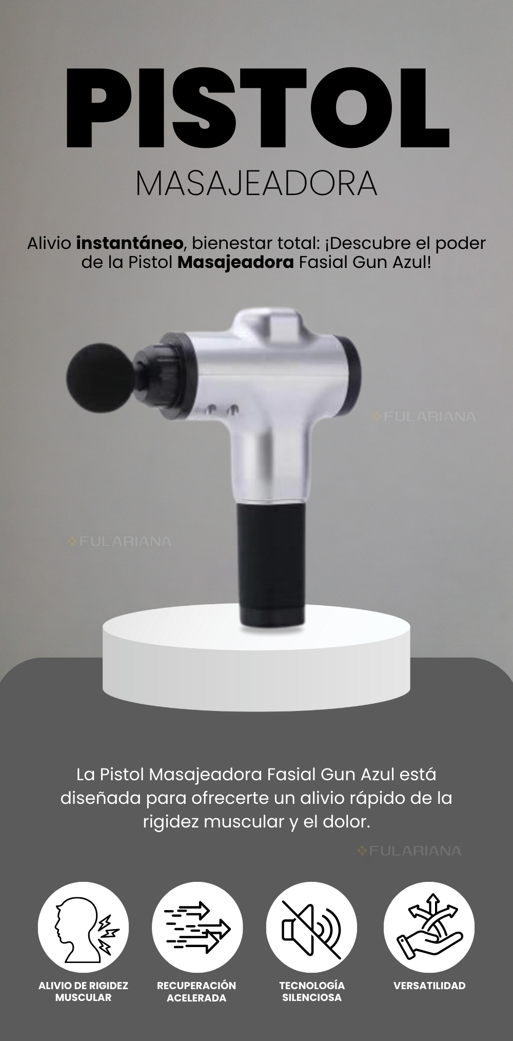 LP PISTOLA MASAJEADORA FACIAL VICENTE PART 1