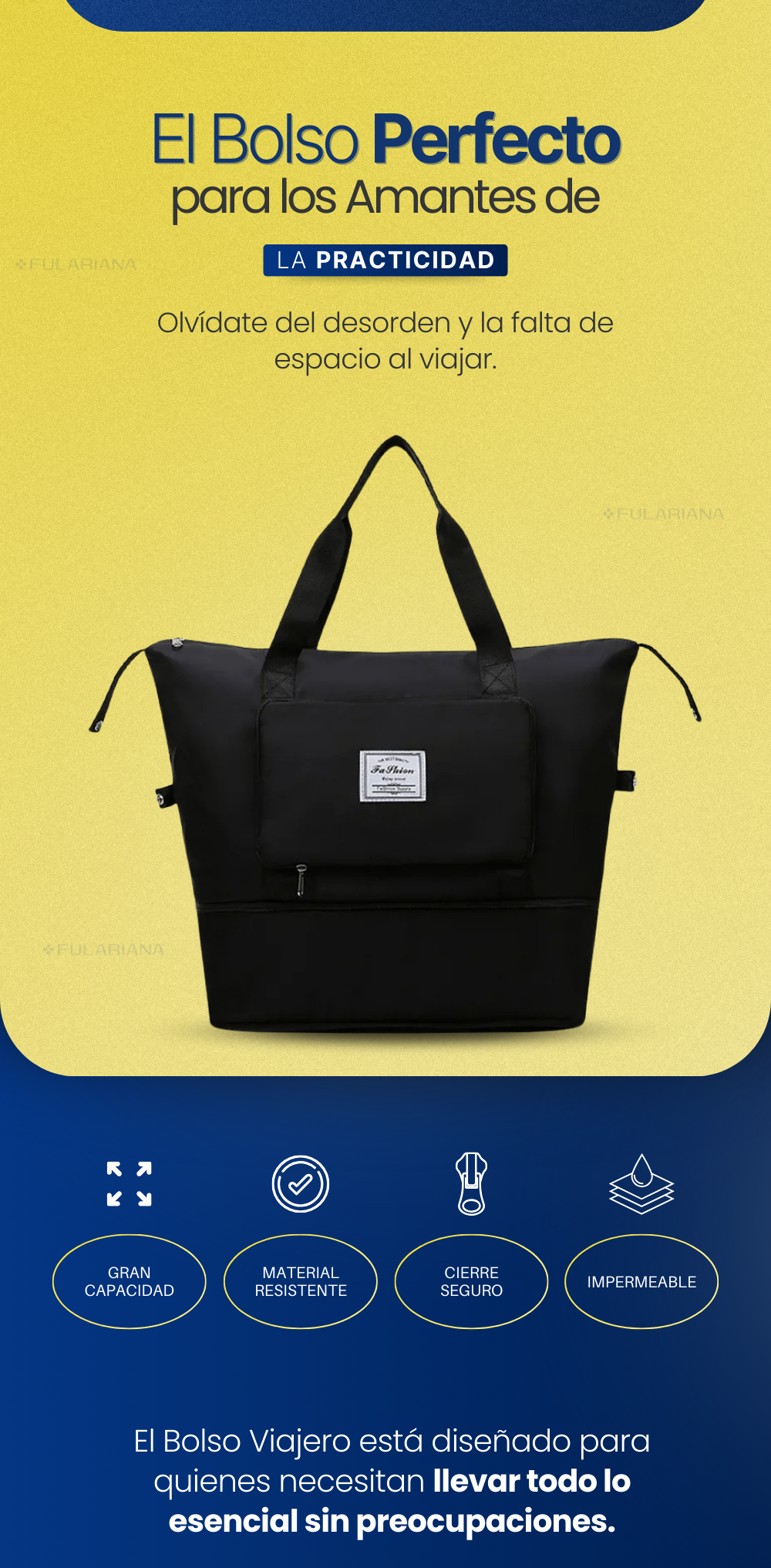 Bolso Viajero 22 LP1 BOLSA VIAJERO VICENTE