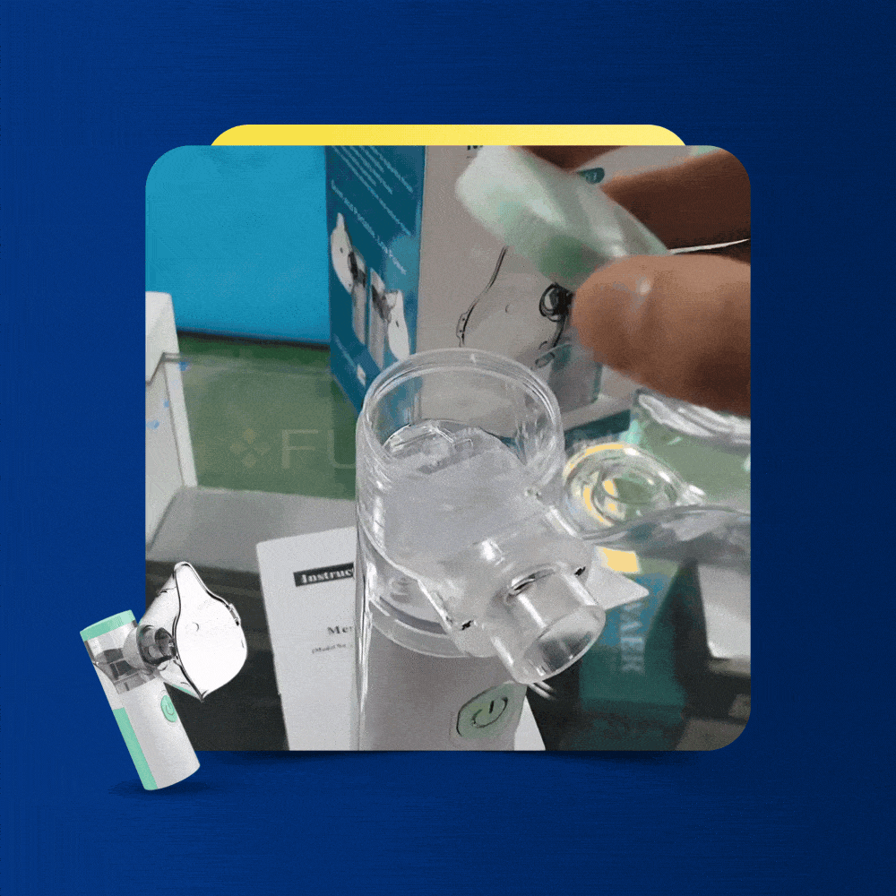 Nebulizador Portátil Recargable mesh 14 GIF NEBULIZADOR PORTATIL VICENTE 1