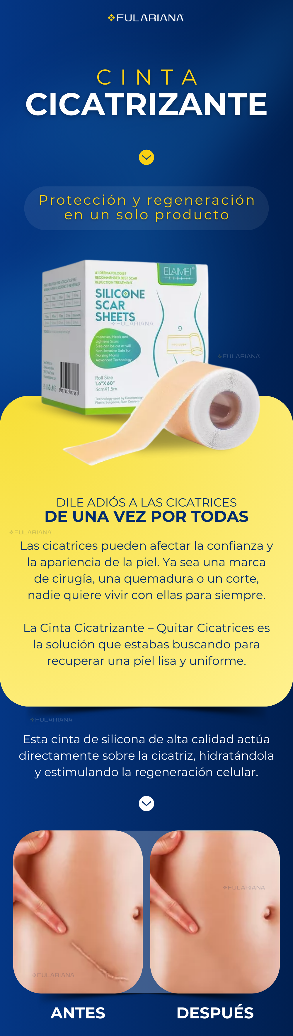 Cinta cicatrizante - Quitar Cicatrices 4 Cinta cicatrizante - Quitar Cicatrices