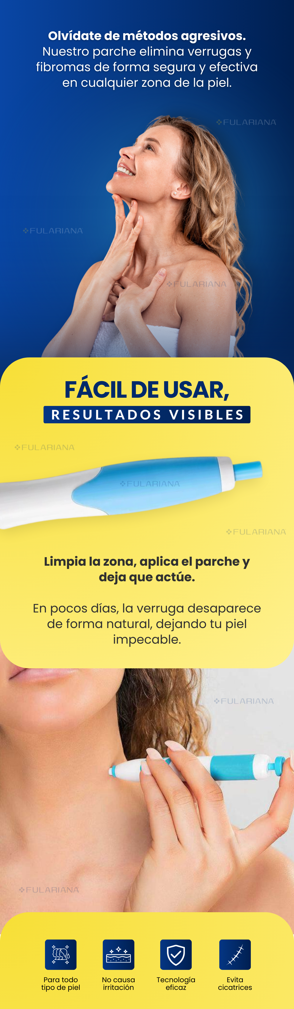 Parche Quita Verrugas 6 LP2 PARCHE QUITA VERRUGAS VICENTE